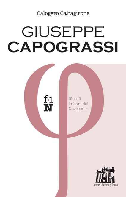 Giuseppe Capograssi - copertina