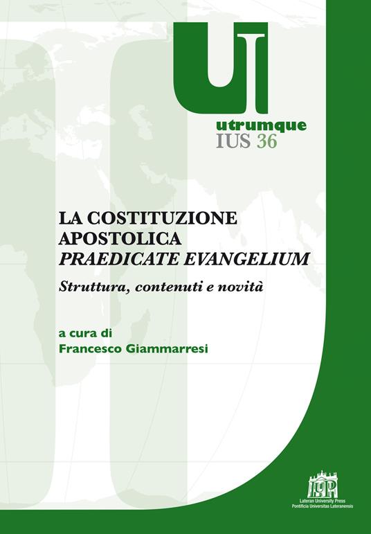 La costituzione apostolica «Praedicate Evangelium». Struttura, contenuti e novità - copertina