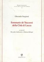 Sommario de' successi della città di Lucca