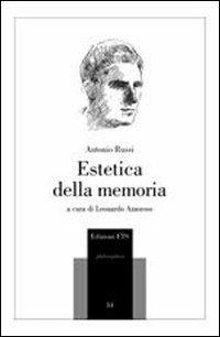 Estetica della memoria - Antonio Russi - copertina