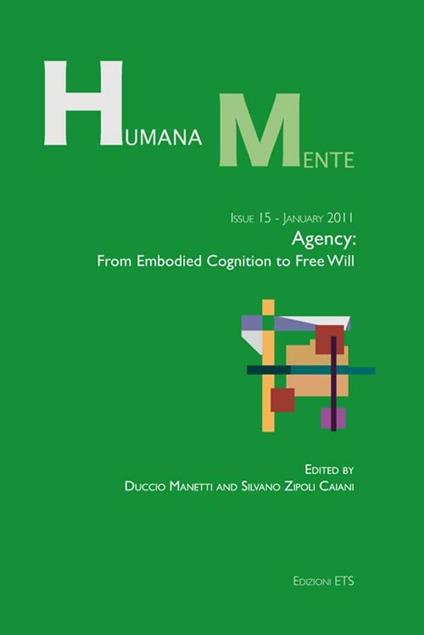 HumanaMente agency. From embodied cognition to free will - copertina