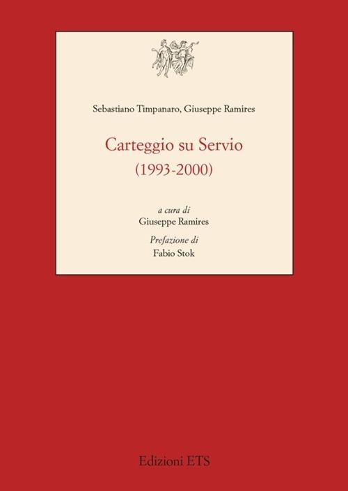 Carteggio su Servio (1993-2000) - copertina