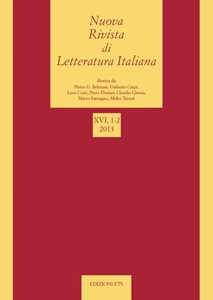 Image of Nuova rivista di letteratura italiana