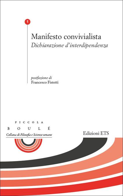 Manifesto convivialista. Dichiarazione d'interdipendenza - copertina