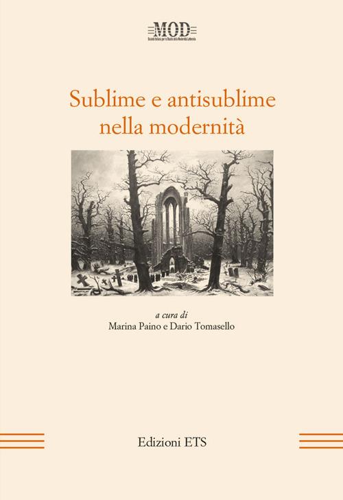 Sublime e antisublime nella modernità - copertina