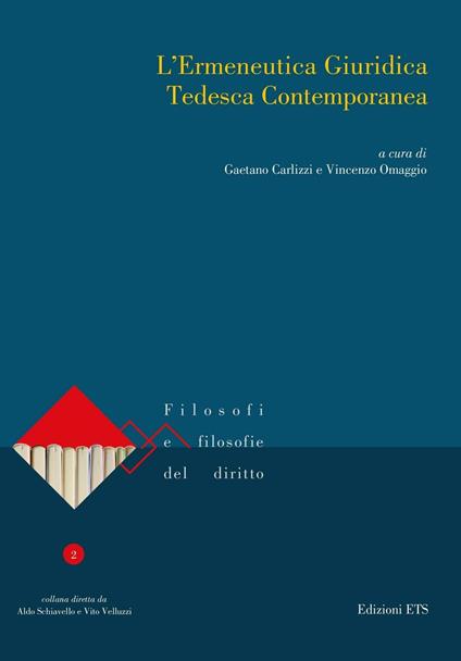 L'ermeneutica giuridica tedesca contemporanea - copertina