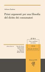 Primi argomenti per una filosofia del diritto dei consumatori