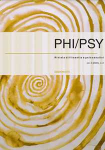 Libro Phi-psy. Rivista di filosofia e psicanalisi (2023). Vol. 3 
