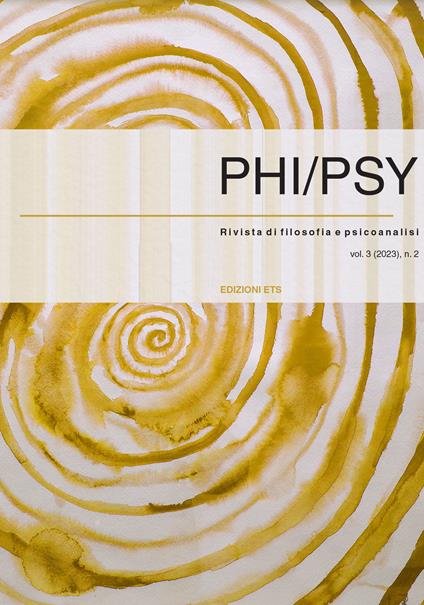 Phi-psy. Rivista di filosofia e psicanalisi (2023). Vol. 3 - copertina