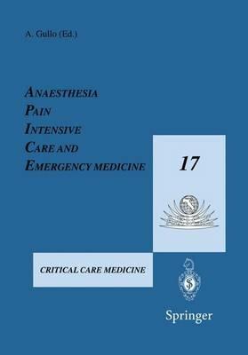 Apice. Anaesthesia, pain, intensive care and emergency medicine. Vol. 17 - copertina