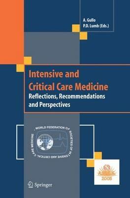 Intensive and critical care medicine. Reflections, recommendations and perspectives - copertina