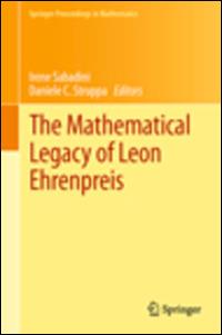 The mathematical legacy of Leon Ehrenpreis - copertina