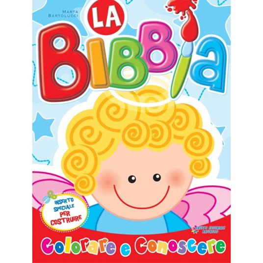 Conoscere e colorare la bibbia - Marta Bartolucci - Libro - Raffaello 