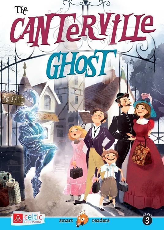 The Canterville ghost. Smart readers. Con CD Audio - Oscar Wilde - copertina