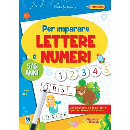 Per imparare lettere e numeri - Marta Bartolucci - copertina