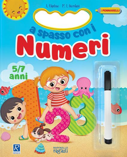 A spasso con i numeri - M. Elisabetta Giordani,Antonella Ulgelmo - copertina