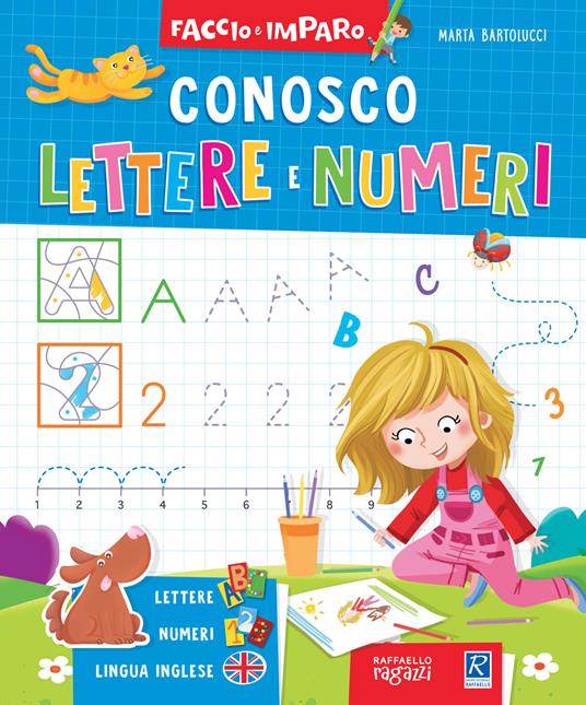 Conosco lettere e numeri - Marta Bartolucci - copertina