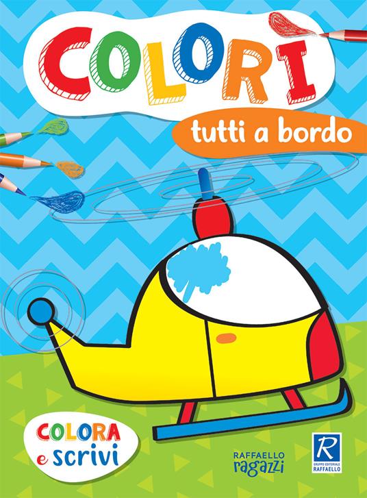 Tutti a bordo. Colorì - Luisa Cardillo - copertina