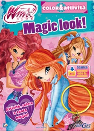 Magic look! Winx club. Ediz. illustrata. Con aggiornamento online. Con gadget - Iginio Straffi - copertina