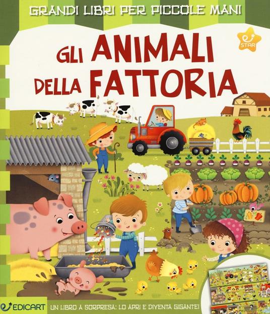 Animali Della Fattoria. Coloro E Gioco. Ediz. Illustrata 