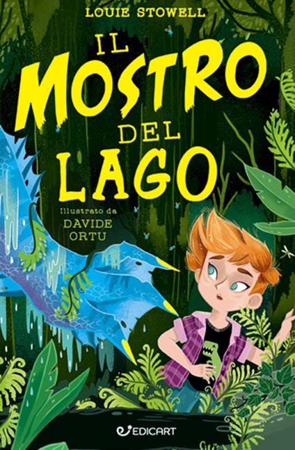 Il mostro del lago - Louie Stowell - copertina