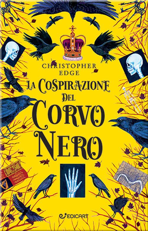 La cospirazione del corvo nero - Christopher Edge - copertina