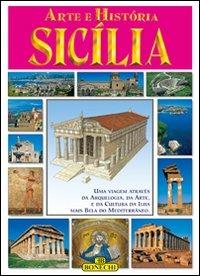 Arte e storia della Sicilia. Ediz. portoghese - A. Baldini,Giuliano Valdes - copertina