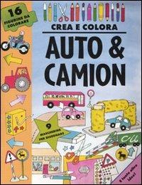 Auto & camion. Crea e colora - Clare Beaton - copertina