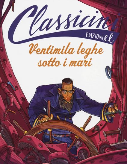 Ventimila leghe sotto i mari da Jules Verne. Classicini. Ediz. illustrata - Davide Morosinotto - copertina