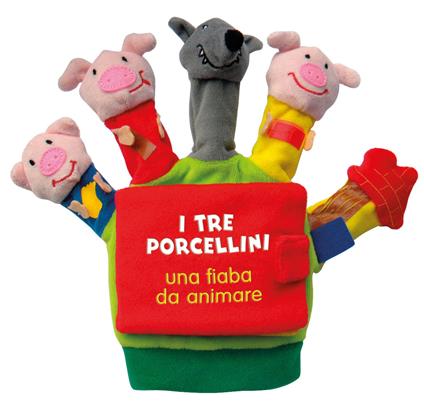 I tre porcellini. Una fiaba da animare. Ediz. a colori - copertina