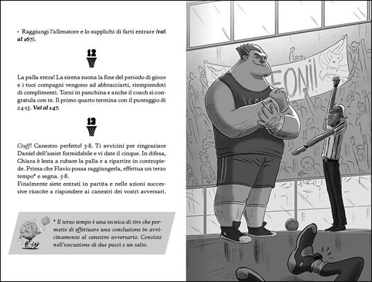 Librogame® Basket. Tutti a canestro! Ediz. illustrata - Luca Tebaldi - 4