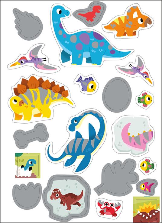 I dinosauri. Adesivi scintillanti. Ediz. a colori - 4