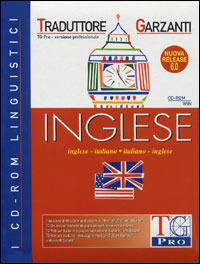 TG Pro versione 6.0. Traduttore Garzanti inglese-italiano, italiano-inglese. CD-ROM - copertina