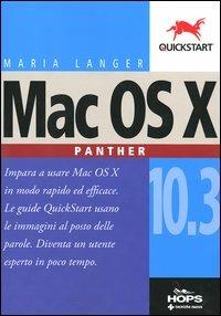 Mac OS X 10.3 Panther - Maria Langer - copertina