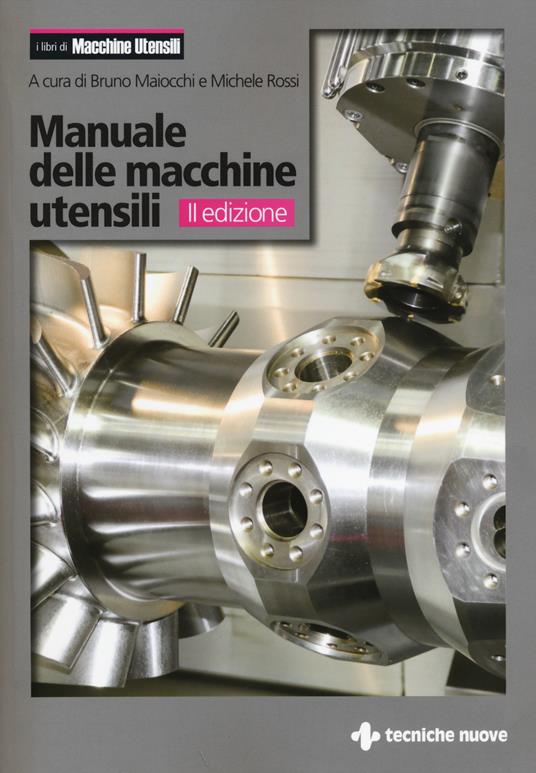 Manuale delle macchine utensili - copertina