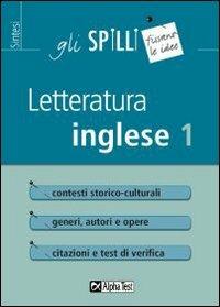 Letteratura inglese. Vol. 1 - Laura M. Giusti - copertina