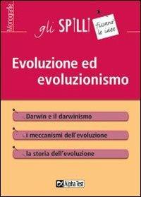 Evoluzione ed evoluzionismo - Valeria Balboni - copertina
