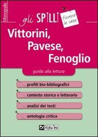 Vittorini, Pavese, Fenoglio. Guida alla lettura - Salvatore Canneto - copertina