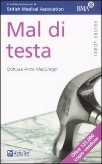 Mal di testa - Anne MacGregor - copertina