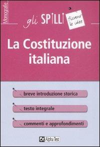 La Costituzione italiana - Massimo Drago - copertina