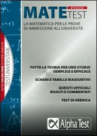 Matetest - Stefano Bertocchi,Silvia Tagliaferri - copertina