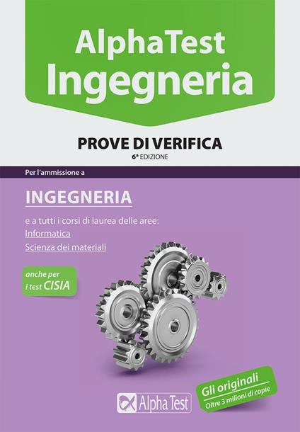 Alpha Test. Ingegneria. Prove di verifica - copertina