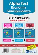 Alpha Test. Economia giurisprudenza. Kit di preparazione. Con software di simulazione