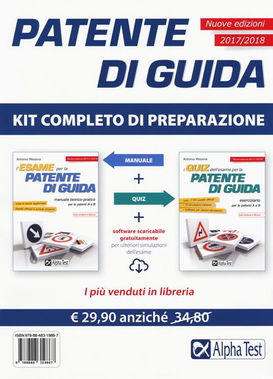 L'esame per la patente di guida. Con Contenuto digitale per download e accesso on line - Antonio Messina - copertina