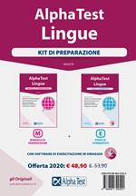 Alpha Test. Lingue. Per l'ammissione a lingue e culture moderne, mediazione linguistica, scuole superiori mediatori linguistici, scienze del turismo. Kit di preparazione: Manuale di preparazione-Esercizi commentati. Con software di simulazione