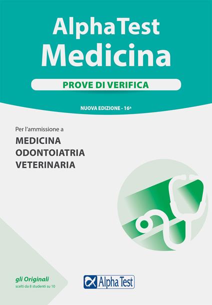 Alpha Test. Medicina. Prove di verifica - Stefano Bertocchi,Renato Sironi,Alberto Sironi - copertina