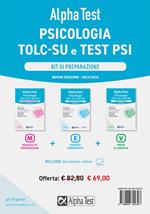 Alpha Test. Psicologia. TOLC-SU. Kit di preparazione. Con software di simulazione