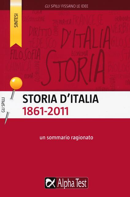 Storia d'Italia (1861-2011). Un sommario ragionato - Giuseppe Vottari - copertina