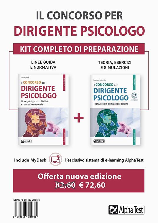 Il concorso per dirigente psicologo. Kit completo di preparazione - Livia Ligorio,Cristina Olmi - copertina