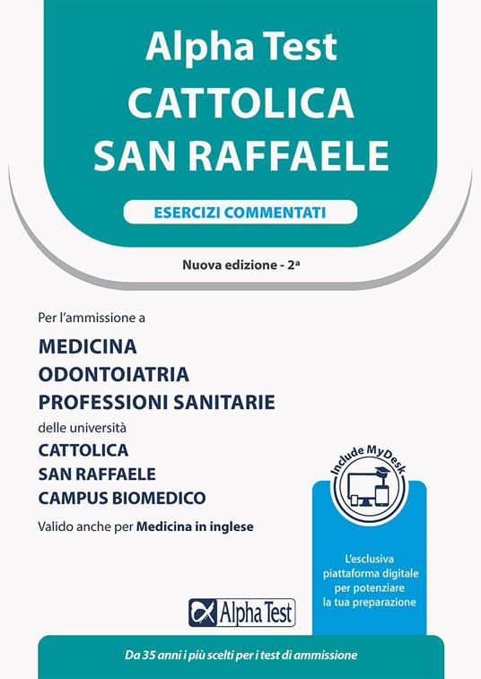 Test Cattolica 2024: kit per Medicina e area sanitaria